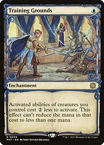 Magic the Gathering Card - Training Grounds - MTG Circle