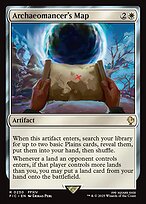 Magic the Gathering Card - Archaeomancer's Map - MTG Circle