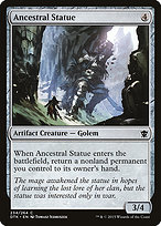 Magic the Gathering Card - Ancestral Statue - MTG Circle