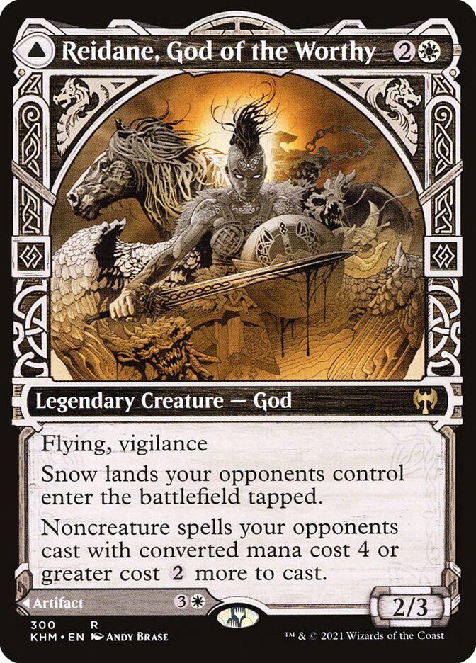 Magic the Gathering Card - Reidane, God of the Worthy - MTG Circle