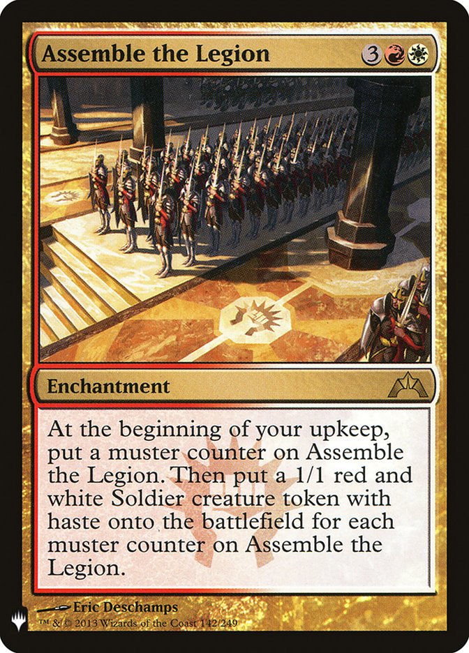 Magic the Gathering Card - Assemble the Legion - MTG Circle
