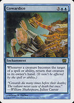 Magic the Gathering Card - Cowardice - MTG Circle