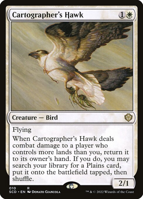 Magic the Gathering Card - Cartographer's Hawk - MTG Circle