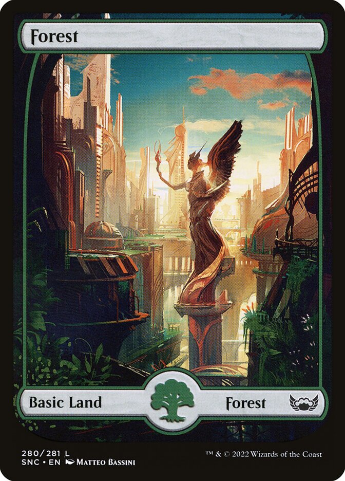 Magic the Gathering Card - Forest - MTG Circle