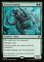 Magic the Gathering Card - Frenzied Baloth - MTG Circle