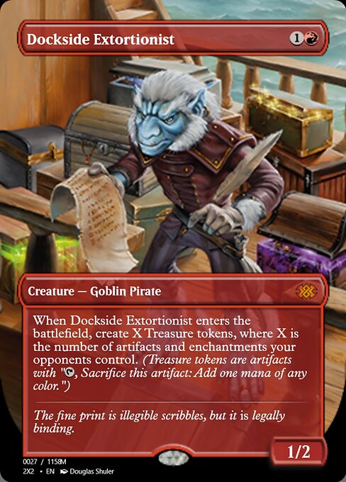 Magic the Gathering Card - Dockside Extortionist - MTG Circle