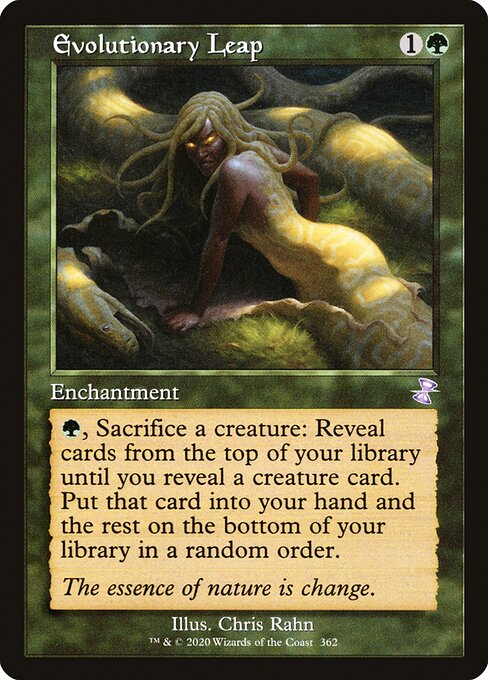 Magic the Gathering Card - Evolutionary Leap - MTG Circle