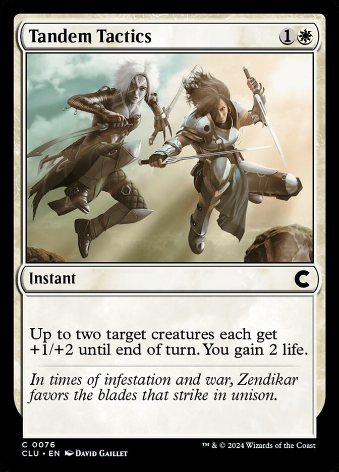 Magic the Gathering Card - Tandem Tactics - MTG Circle