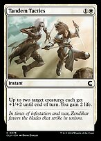 Magic the Gathering Card - Tandem Tactics - MTG Circle