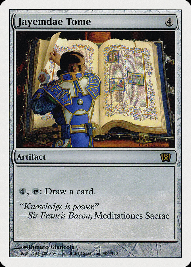 Magic the Gathering Card - Jayemdae Tome - MTG Circle