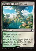 Magic the Gathering Card - Windurst, Federation Center - MTG Circle