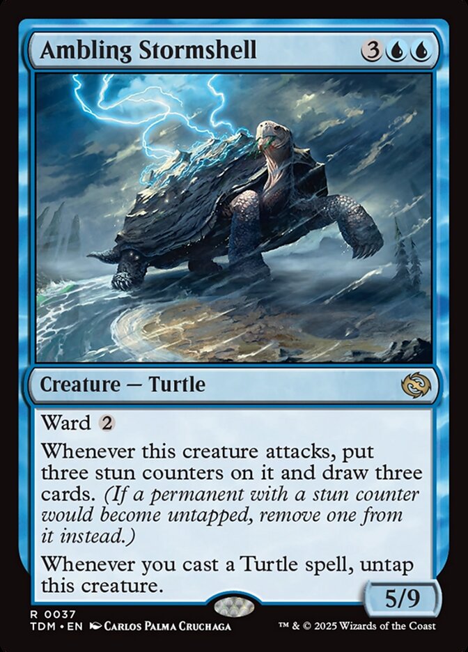 Magic the Gathering Card - Ambling Stormshell - MTG Circle