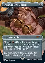 Magic the Gathering Card - Pyromancer's Goggles - MTG Circle