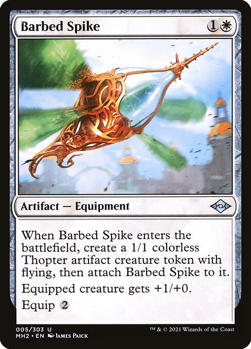 Magic the Gathering Card - Barbed Spike - MTG Circle