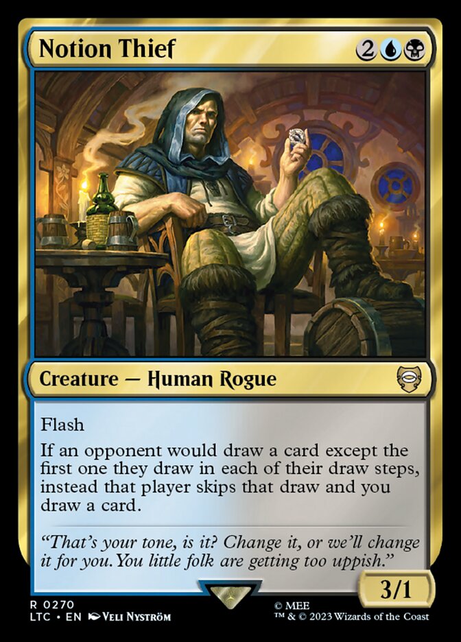 Magic the Gathering Card - Notion Thief - MTG Circle