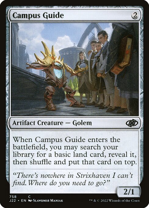 Magic the Gathering Card - Campus Guide - MTG Circle