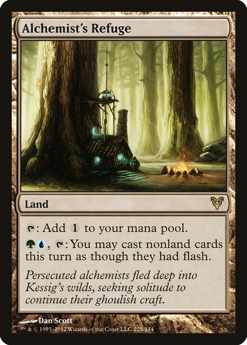 Magic the Gathering Card - Alchemist's Refuge - MTG Circle