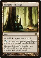 Magic the Gathering Card - Alchemist's Refuge - MTG Circle