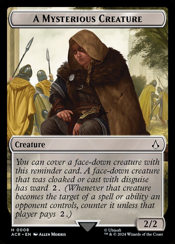 Magic the Gathering Card - A Mysterious Creature - MTG Circle