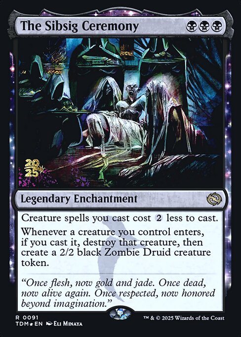 Magic the Gathering Card - The Sibsig Ceremony - MTG Circle