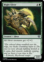 Magic the Gathering Card - Might Sliver - MTG Circle