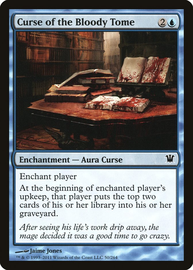 Magic the Gathering Card - Curse of the Bloody Tome - MTG Circle