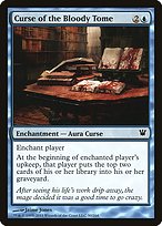 Magic the Gathering Card - Curse of the Bloody Tome - MTG Circle