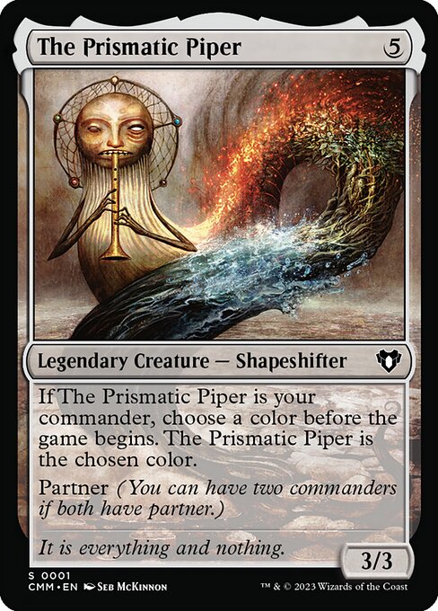 Magic the Gathering Card - The Prismatic Piper - MTG Circle