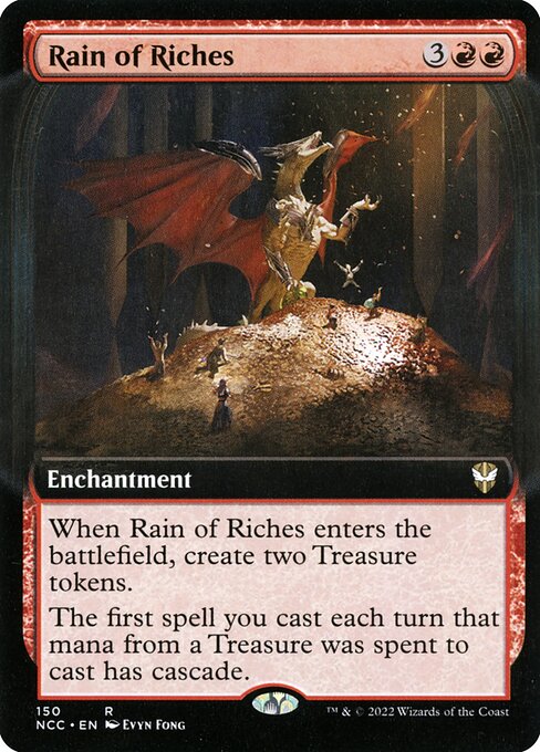 Magic the Gathering Card - Rain of Riches - MTG Circle