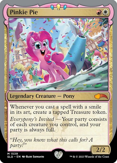 Magic the Gathering Card - Pinkie Pie - MTG Circle