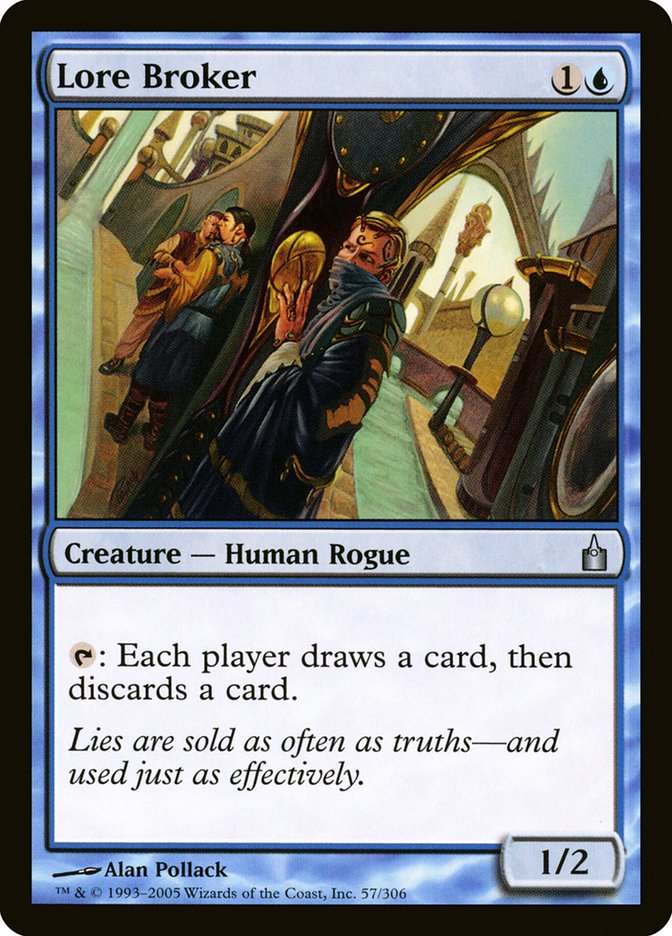 Magic the Gathering Card - Lore Broker - MTG Circle
