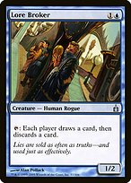 Magic the Gathering Card - Lore Broker - MTG Circle