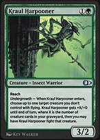 Magic the Gathering Card - Kraul Harpooner - MTG Circle