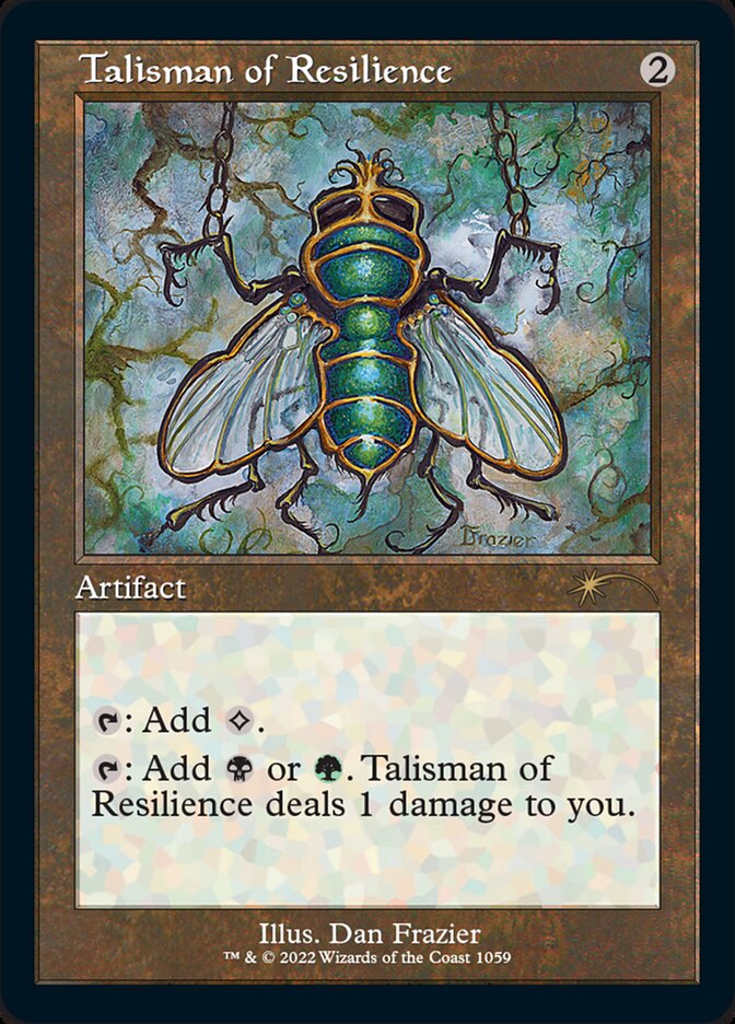 Magic the Gathering Card - Talisman of Resilience - MTG Circle