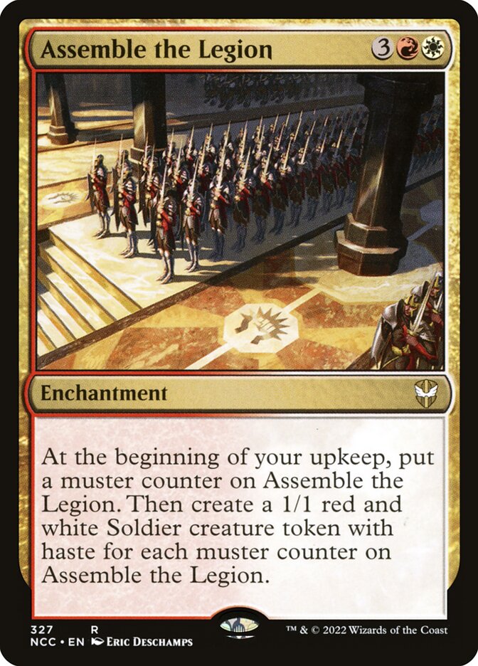 Magic the Gathering Card - Assemble the Legion - MTG Circle
