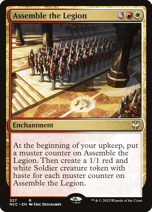 Magic the Gathering Card - Assemble the Legion - MTG Circle