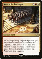 Magic the Gathering Card - Assemble the Legion - MTG Circle