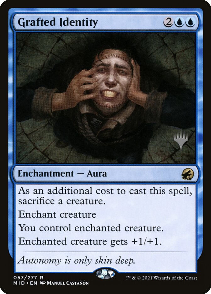 Magic the Gathering Card - Grafted Identity - MTG Circle