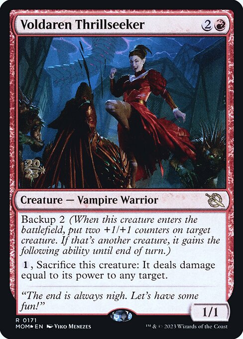 Magic the Gathering Card - Voldaren Thrillseeker - MTG Circle