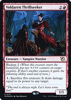 Magic the Gathering Card - Voldaren Thrillseeker - MTG Circle