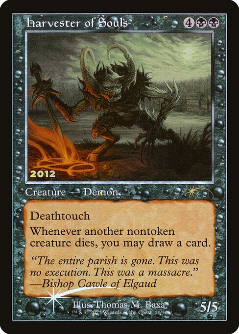 Magic the Gathering Card - Harvester of Souls - MTG Circle
