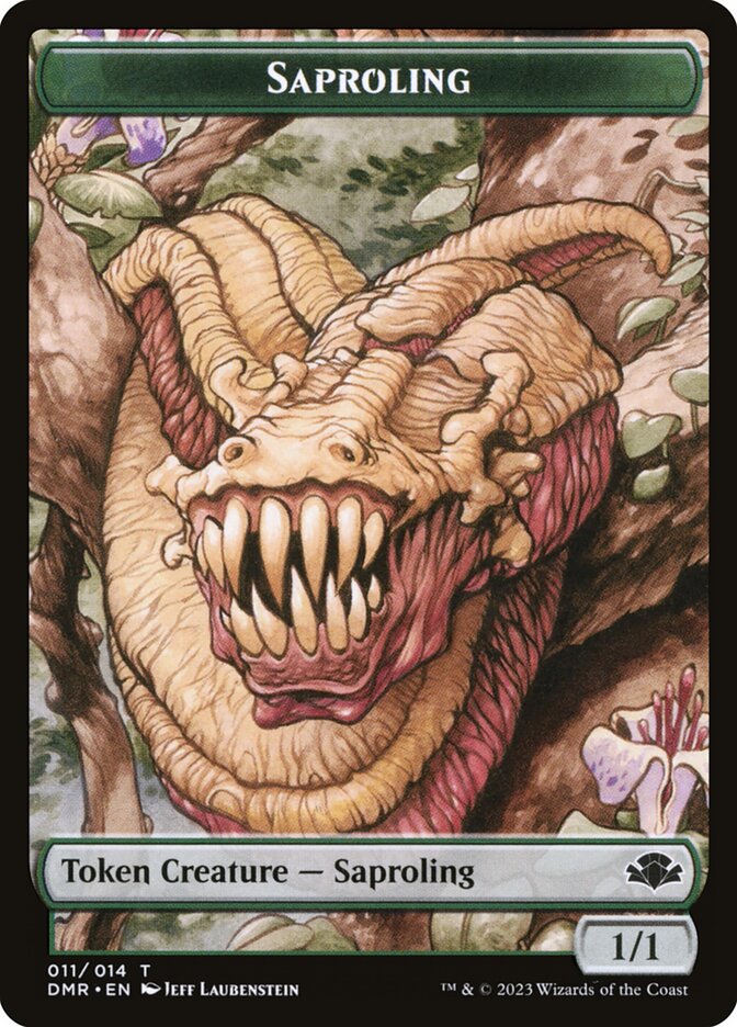 Magic the Gathering Card - Saproling - MTG Circle