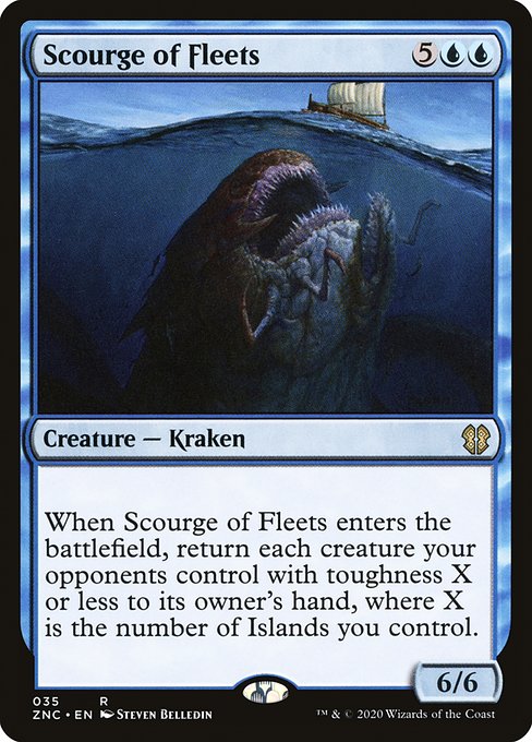 Magic the Gathering Card - Scourge of Fleets - MTG Circle