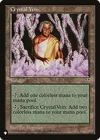 Magic the Gathering Card - Crystal Vein - MTG Circle