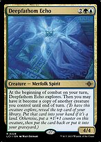 Magic the Gathering Card - Deepfathom Echo - MTG Circle