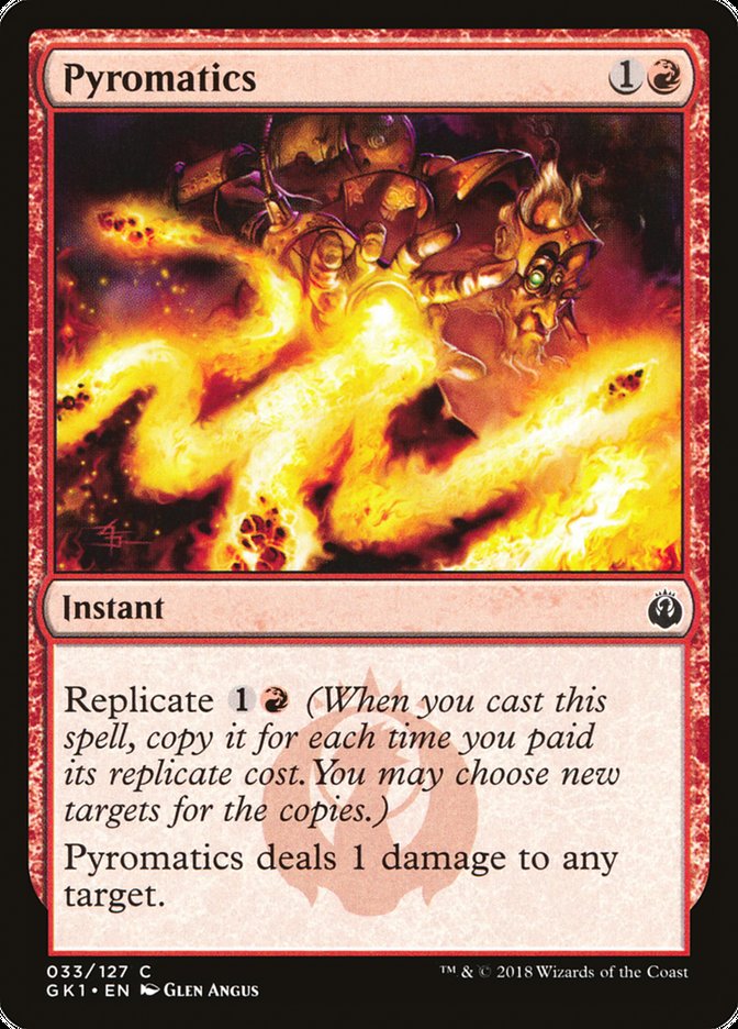 Magic the Gathering Card - Pyromatics - MTG Circle