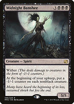 Magic the Gathering Card - Midnight Banshee - MTG Circle