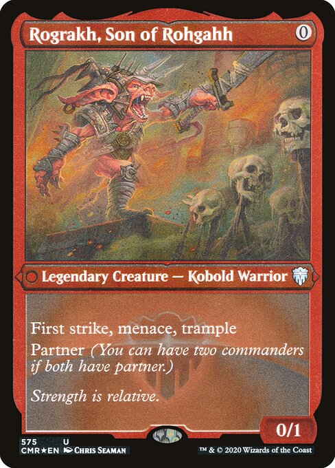 Magic the Gathering Card - Rograkh, Son of Rohgahh - MTG Circle