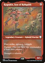 Magic the Gathering Card - Rograkh, Son of Rohgahh - MTG Circle