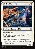 Magic the Gathering Card - Dual-Sun Adepts - MTG Circle